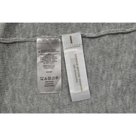 NEW Lou & Grey Gray Mock Neck Sweater Regular Size L Long Sleeve - Picture 8 of 8